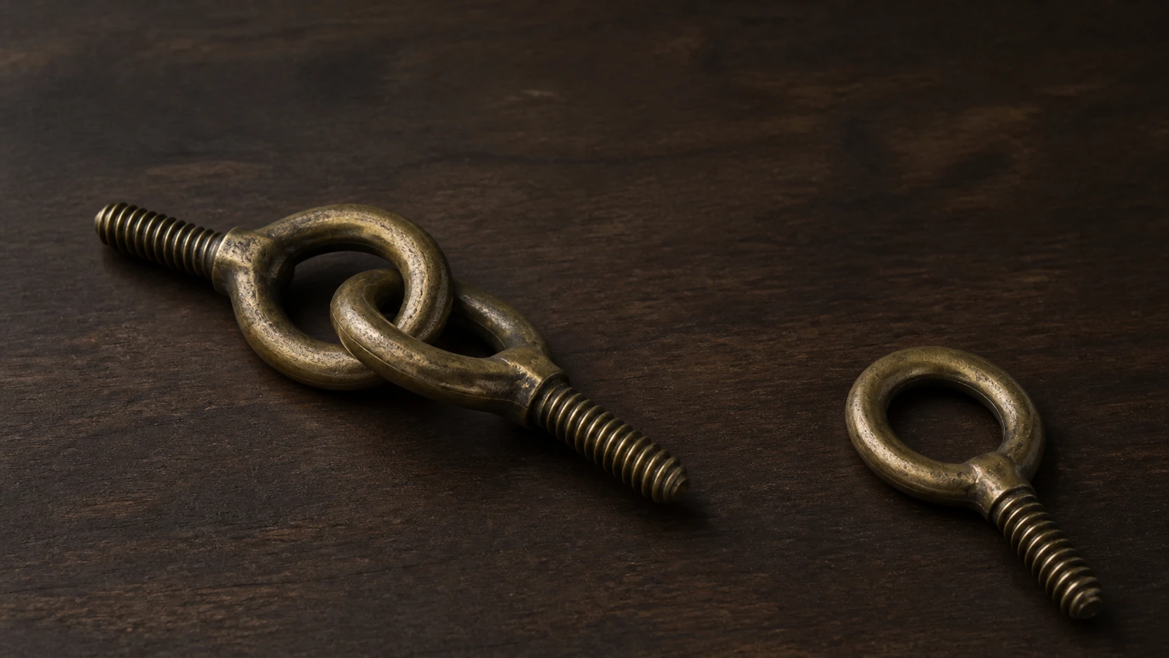 A link holds only when both sides are closed; a hook on nothing is worth zero