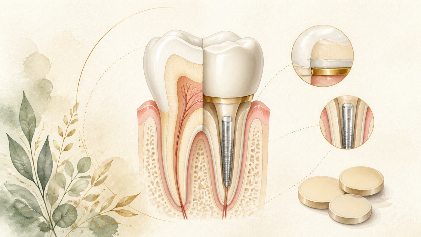 How much does one dental crown cost? If a crown is suggested after root-canal treatment or extensive decay, read the quotation first