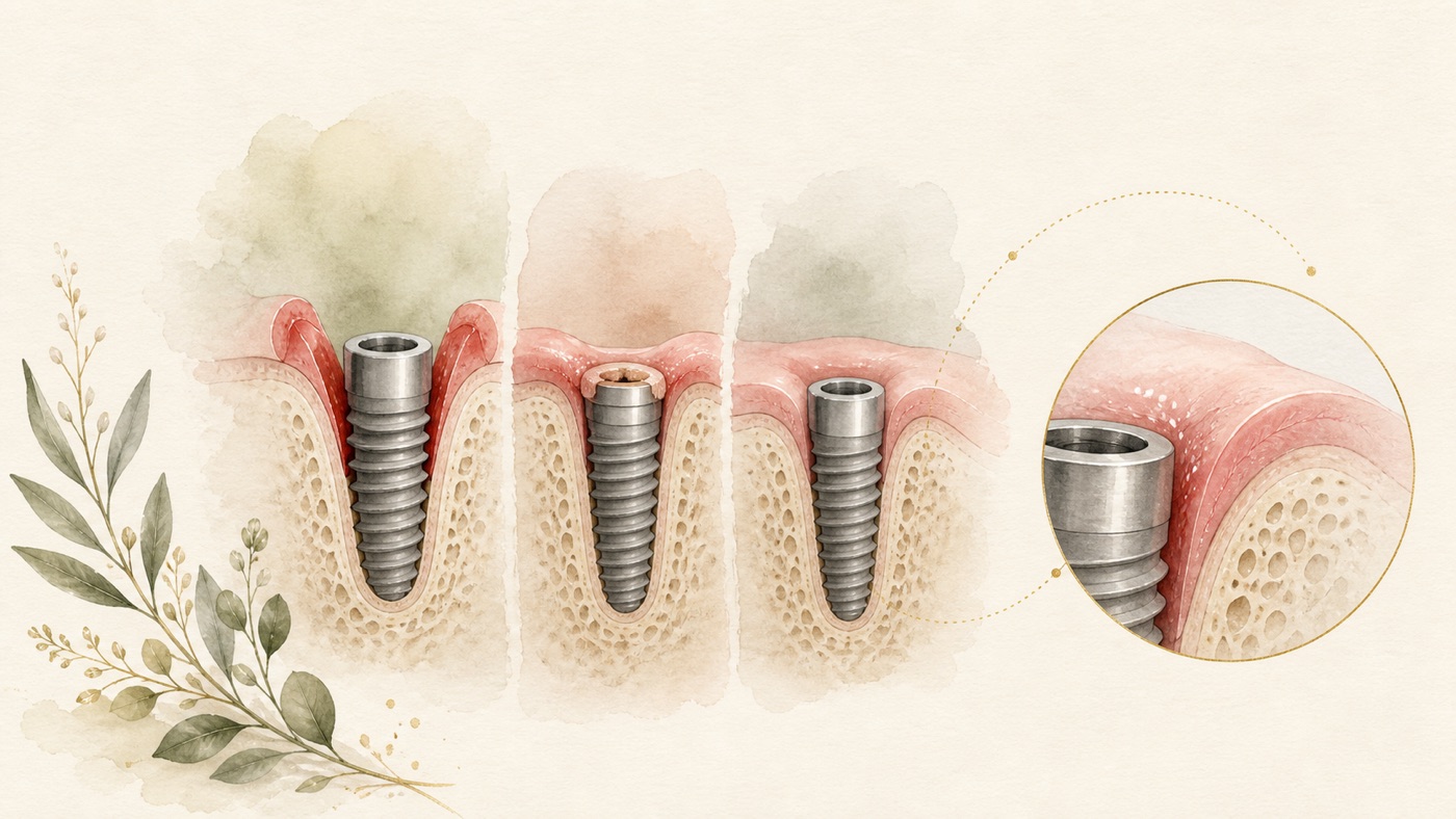 How long does an implant wound take to heal? What happens day by day?