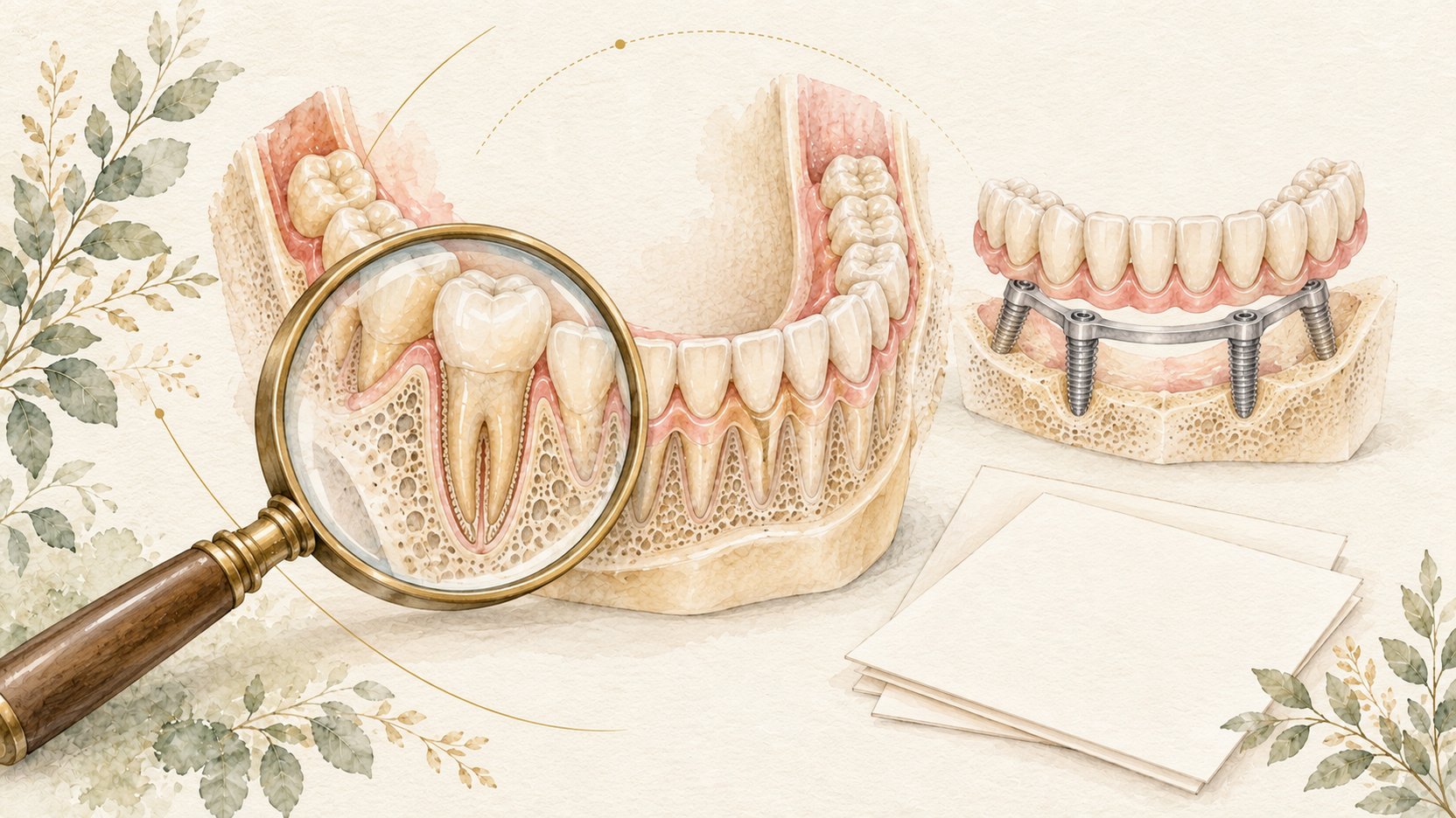When the whole mouth is in poor condition, is All-on-4 the only answer? First assess which teeth can be preserved｜證據鏈