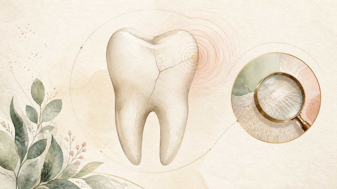 Pain when biting: a cracked tooth or an occlusion problem?|證據鏈