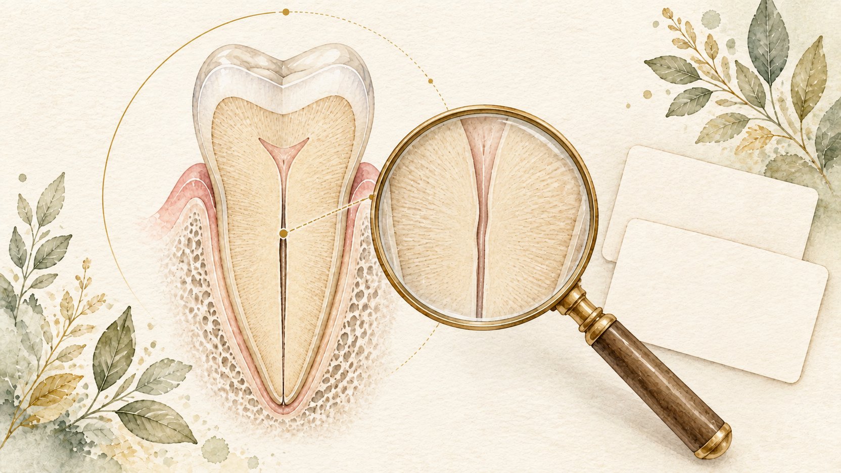 A calcified root canal: can the tooth still be retained?｜證據鏈