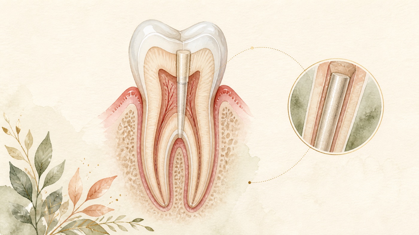 My dentist says I need a “dental pin” after root-canal treatment—what is it, and is it necessary?|證據鏈