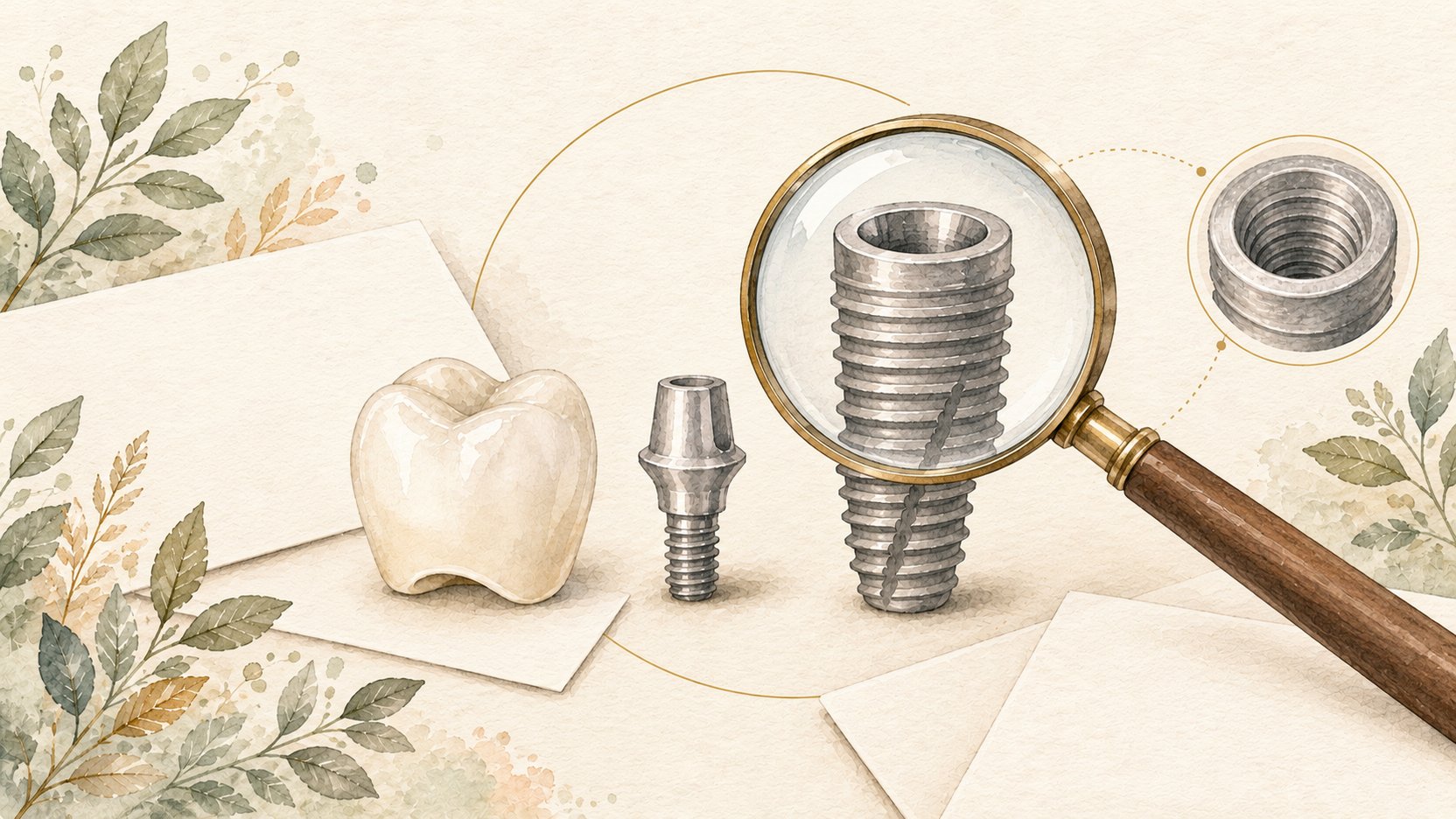 My Implant Has Come Out — What Now? First Work Out Whether It Is the Crown, the Screw or the Implant｜證據鏈