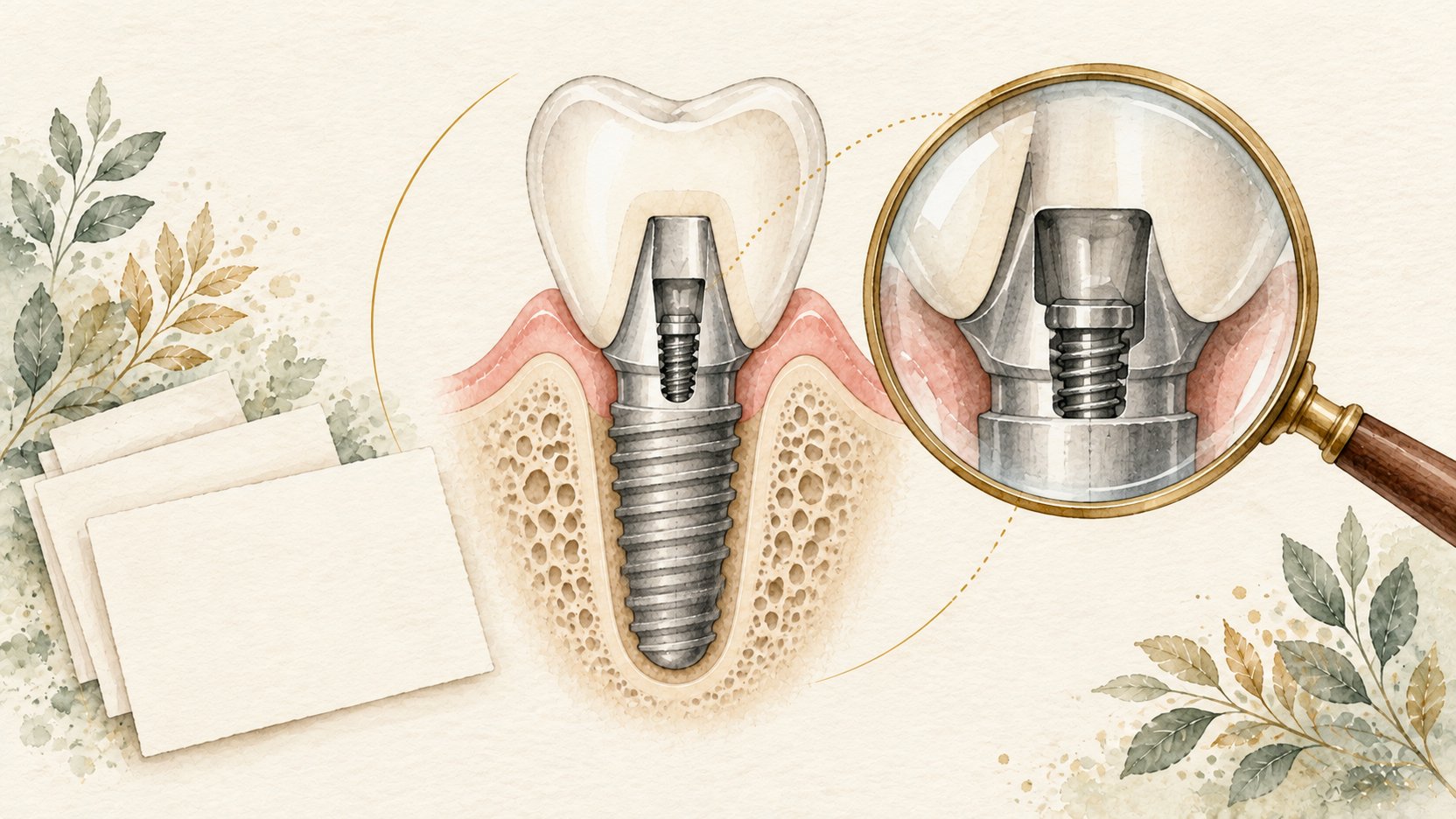 Does Your Implant Hurt When You Bite, and Do You Grind Your Teeth? Assessing Excessive Loading, Screw and Crown Risks, and an Examination Framework｜證據鏈