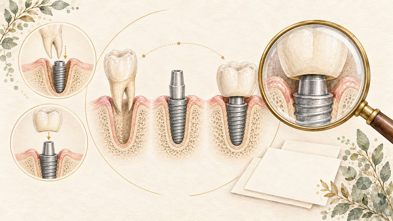 Are Teeth-in-a-Day, Immediate Placement and Immediate Loading the Same Thing? Separating Three Treatment Actions｜證據鏈