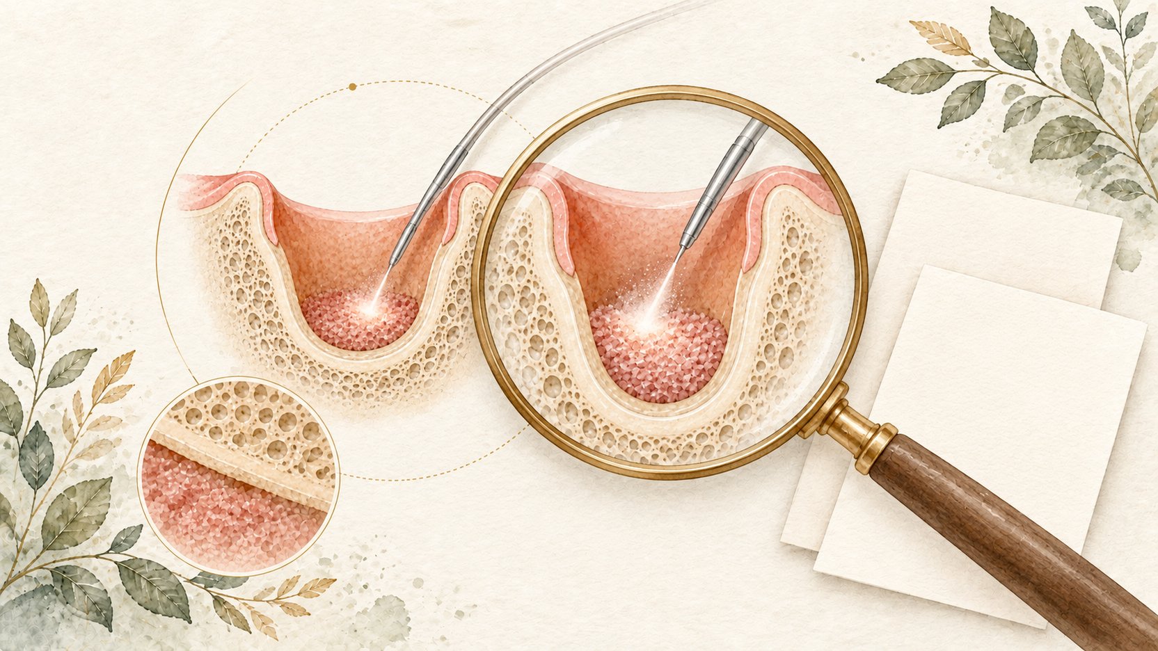 Immediate Implant Placement in an Infected Extraction Socket: What Role Does the Er,Cr:YSGG Water Laser Play?｜證據鏈