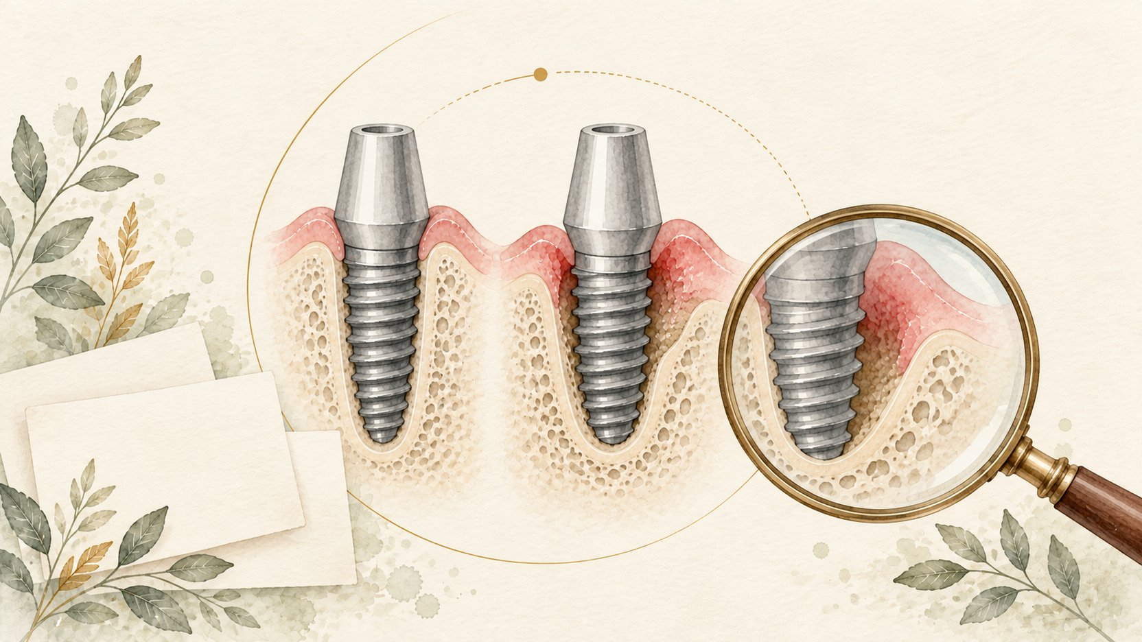 What Separates Peri-implant Mucositis From Peri-implantitis? The Key Is Whether Bone Is Being Lost as Well｜證據鏈