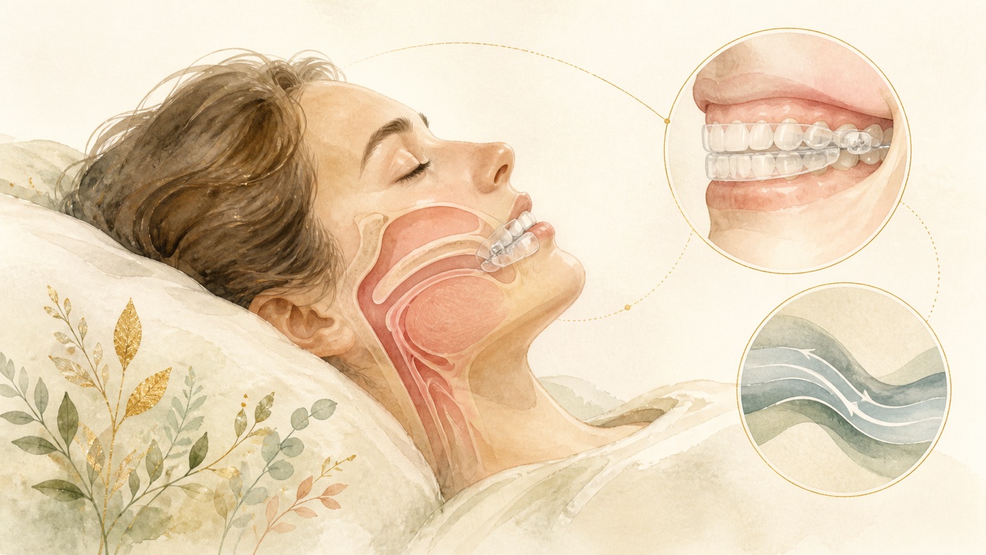 A complete guide to sleep-disordered breathing and oral appliances: a domain map running from upper-airway physiology and diagnostic responsibility through the treatment spectrum to the boundaries of the dental role|證據鏈