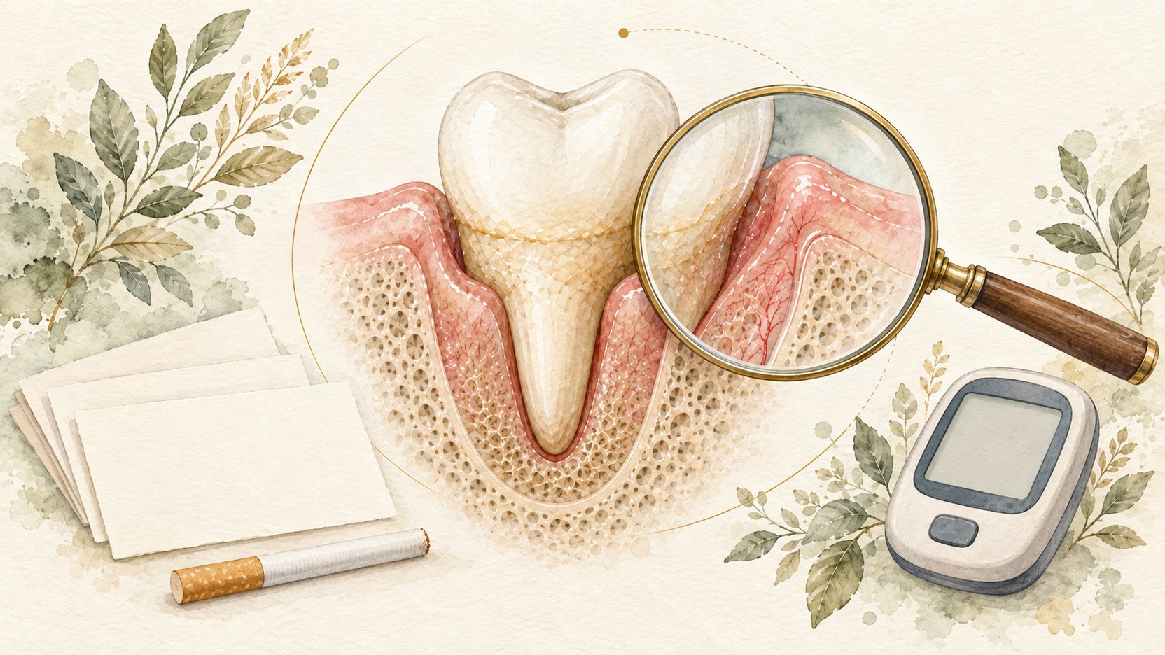 Why Do Smoking and Glycaemic Control Change a Periodontal Treatment Plan?｜證據鏈
