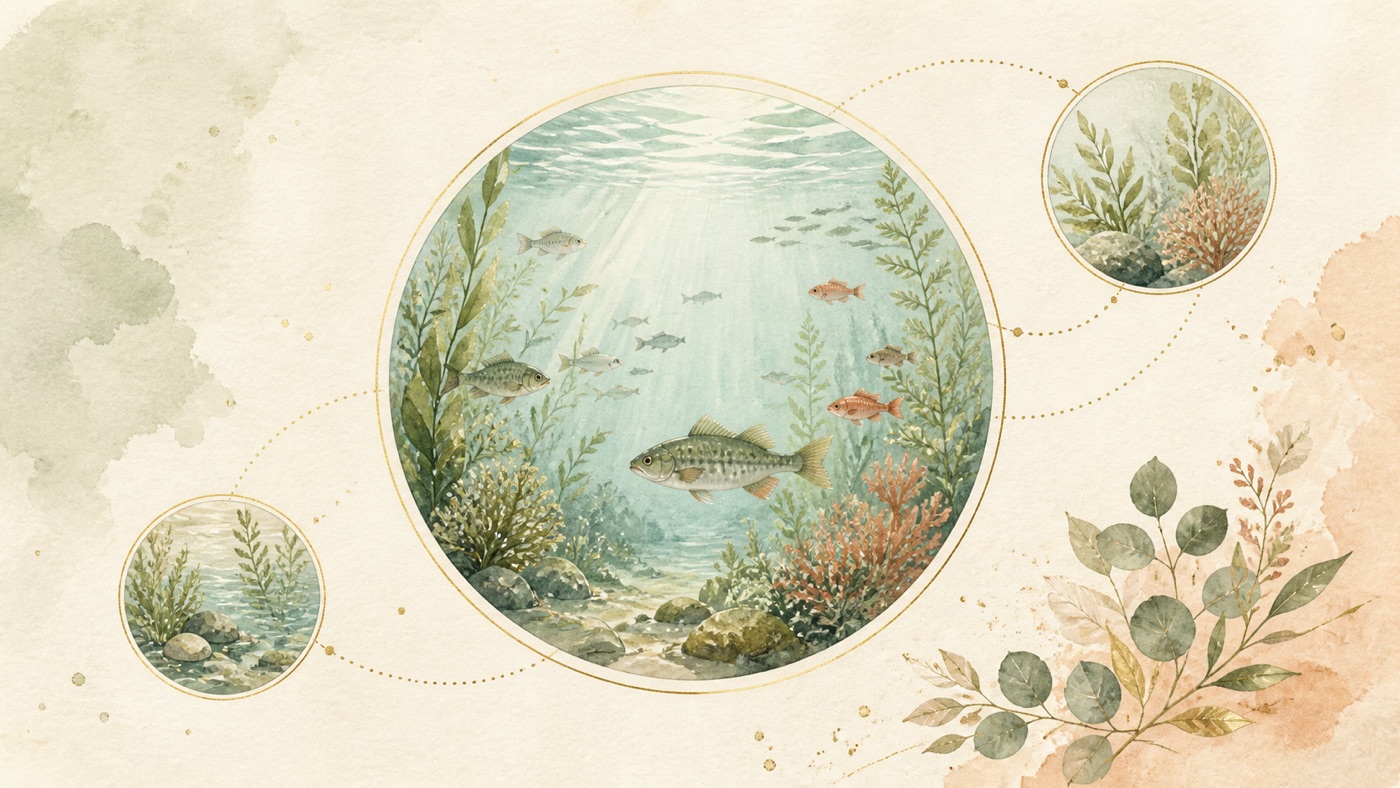魚類與水族・無脊椎|T3 觀賞魚與水族 — 12 欄知識樹|證據鏈
