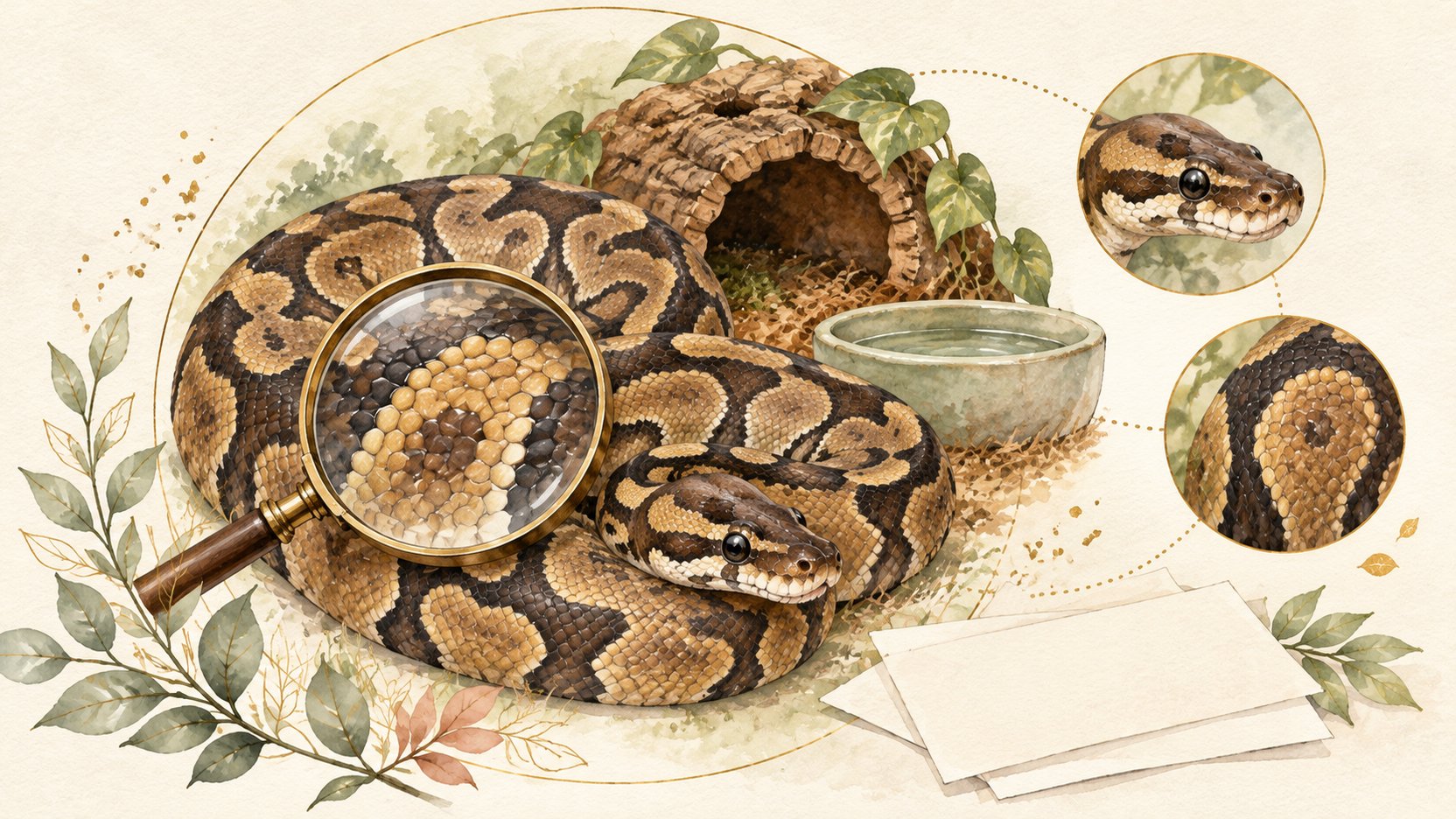 Ball Python｜Husbandry and Care (the disease column is covered in a separate article) | Evidence chain