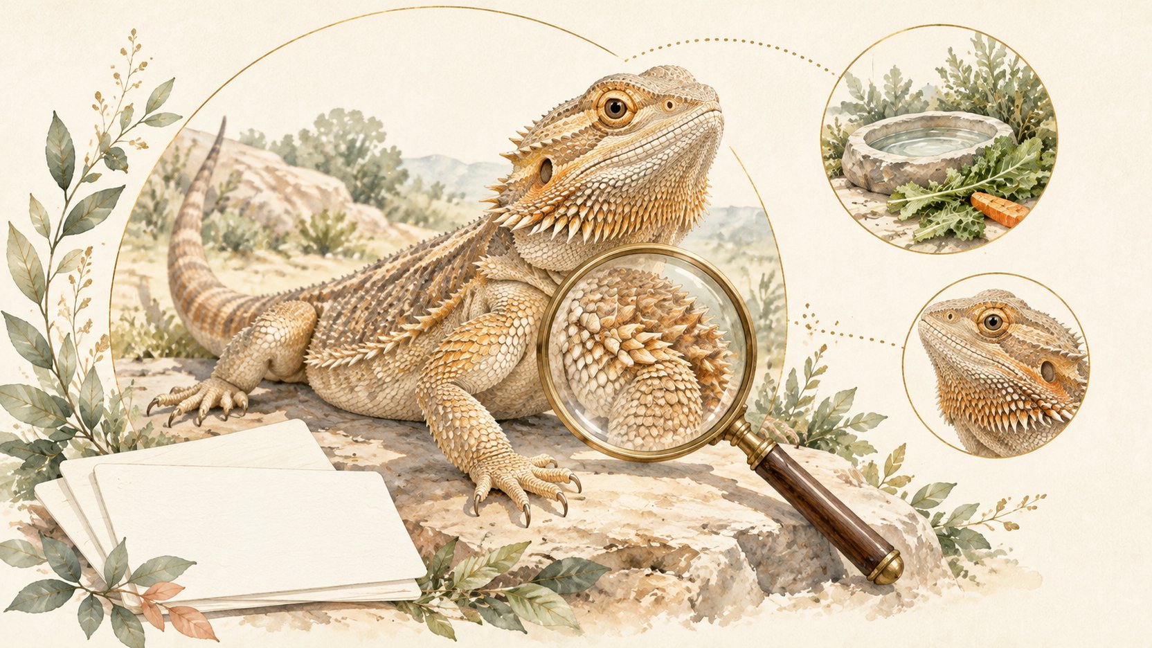 Bearded dragons｜Husbandry and care (the disease column is covered in a separate article) | Evidence chain