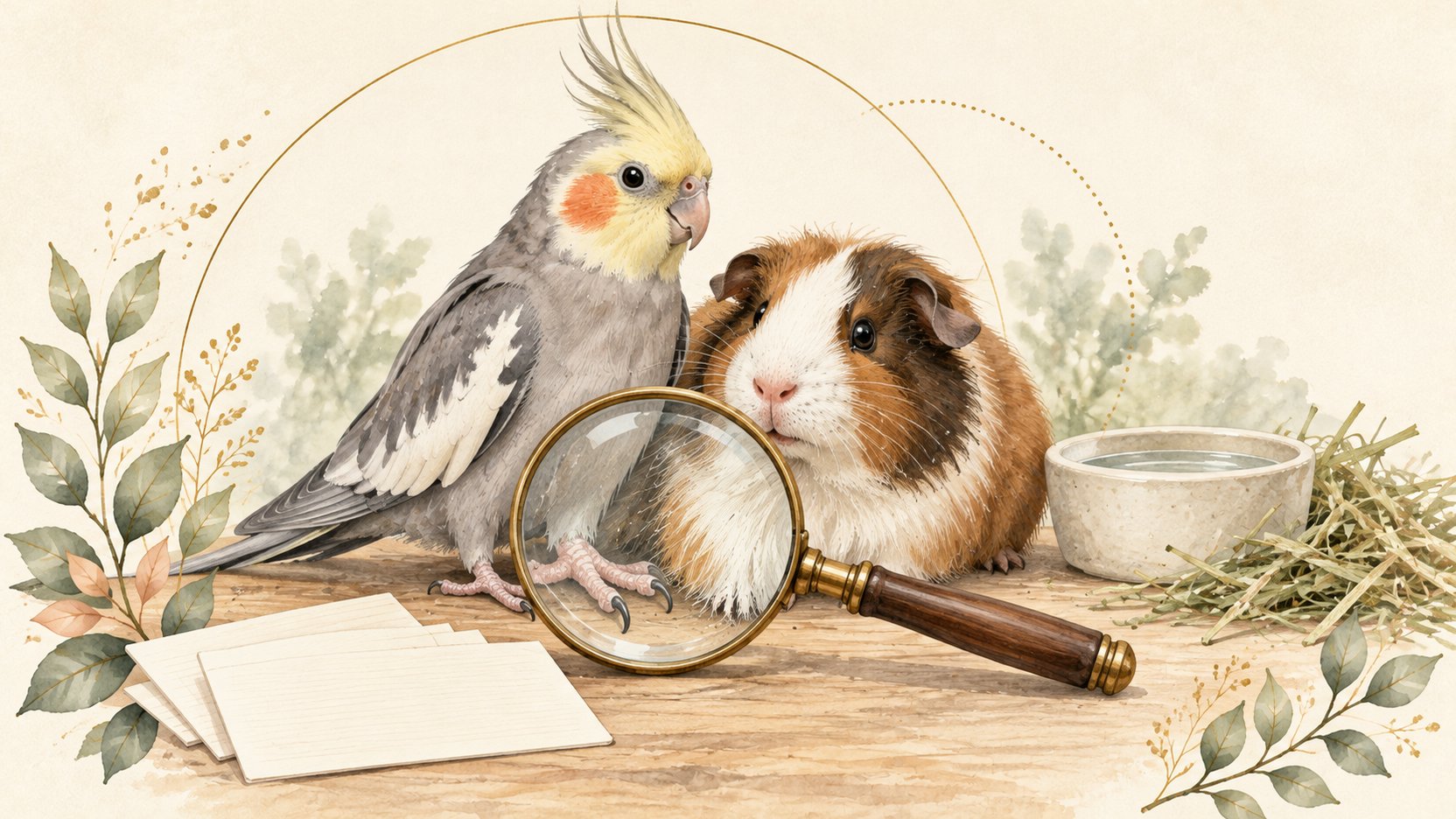 Birds and Small Mammals｜The Deadliest Mistakes Keepers Make (Plain-Language Version) | Evidence chain