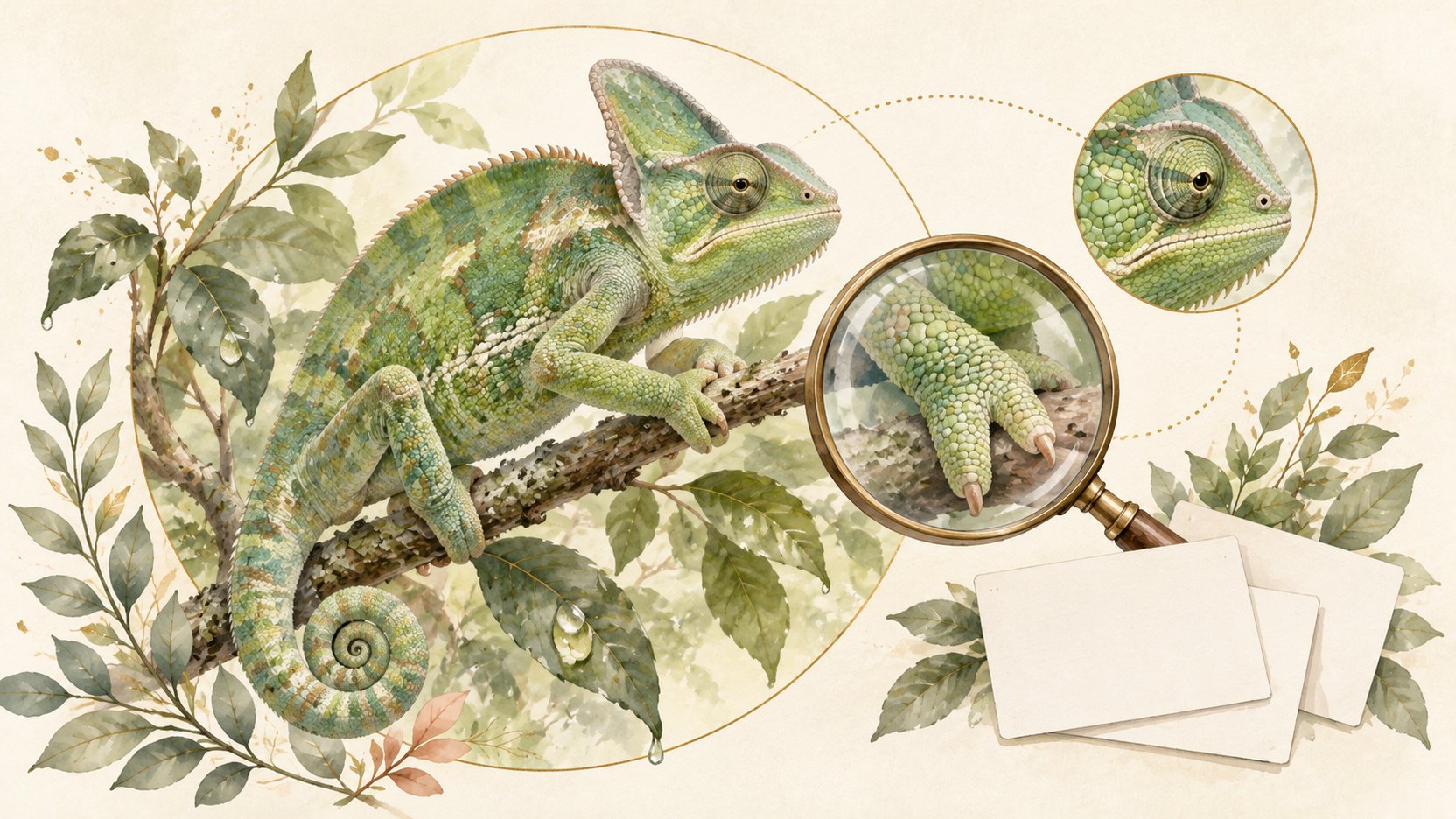 Chameleons｜Husbandry and care (the disease column is covered in a separate article) | Evidence chain