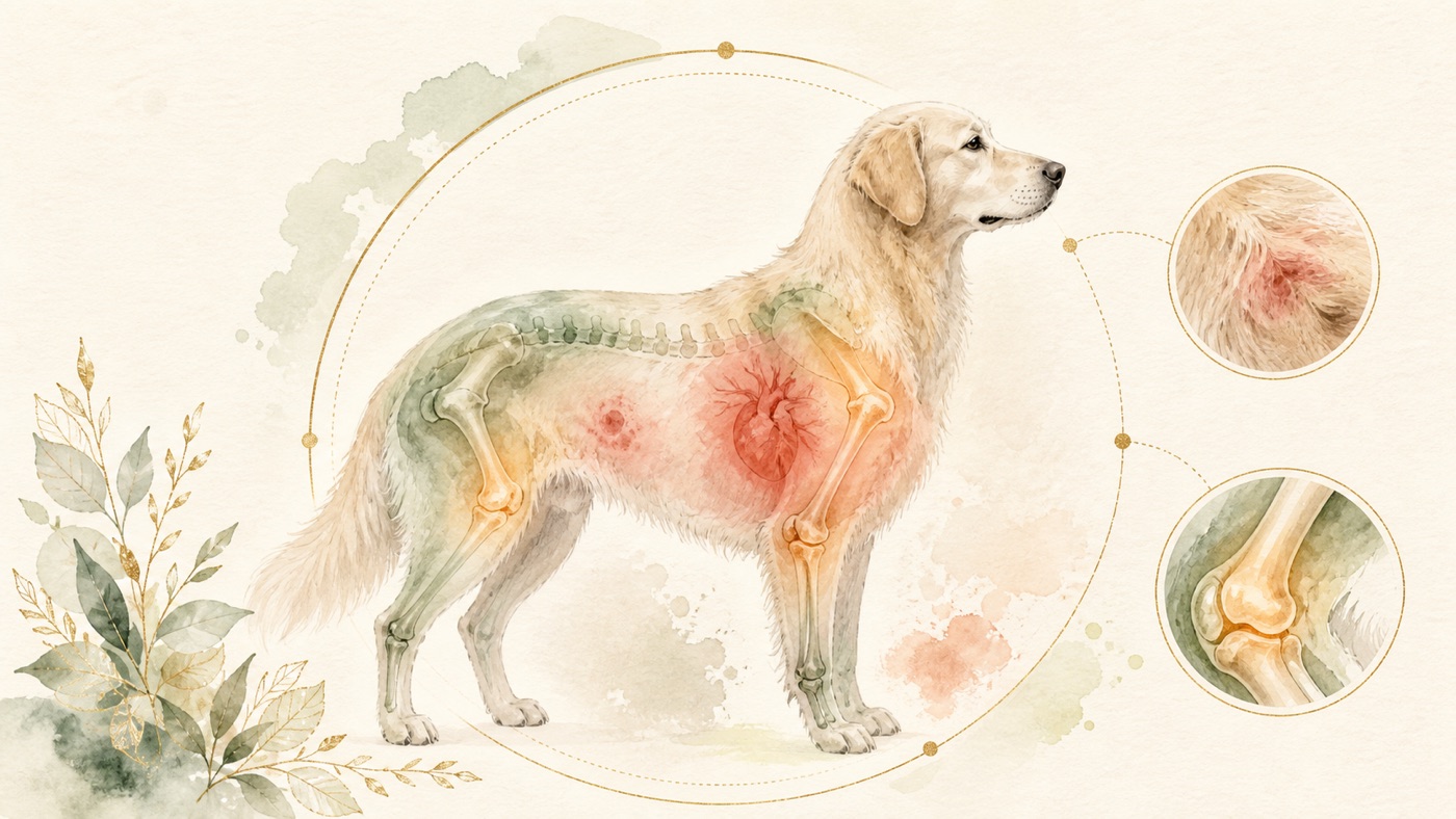 犬|常見疾病 Top 15(+族群特異補列 3 條)|證據鏈