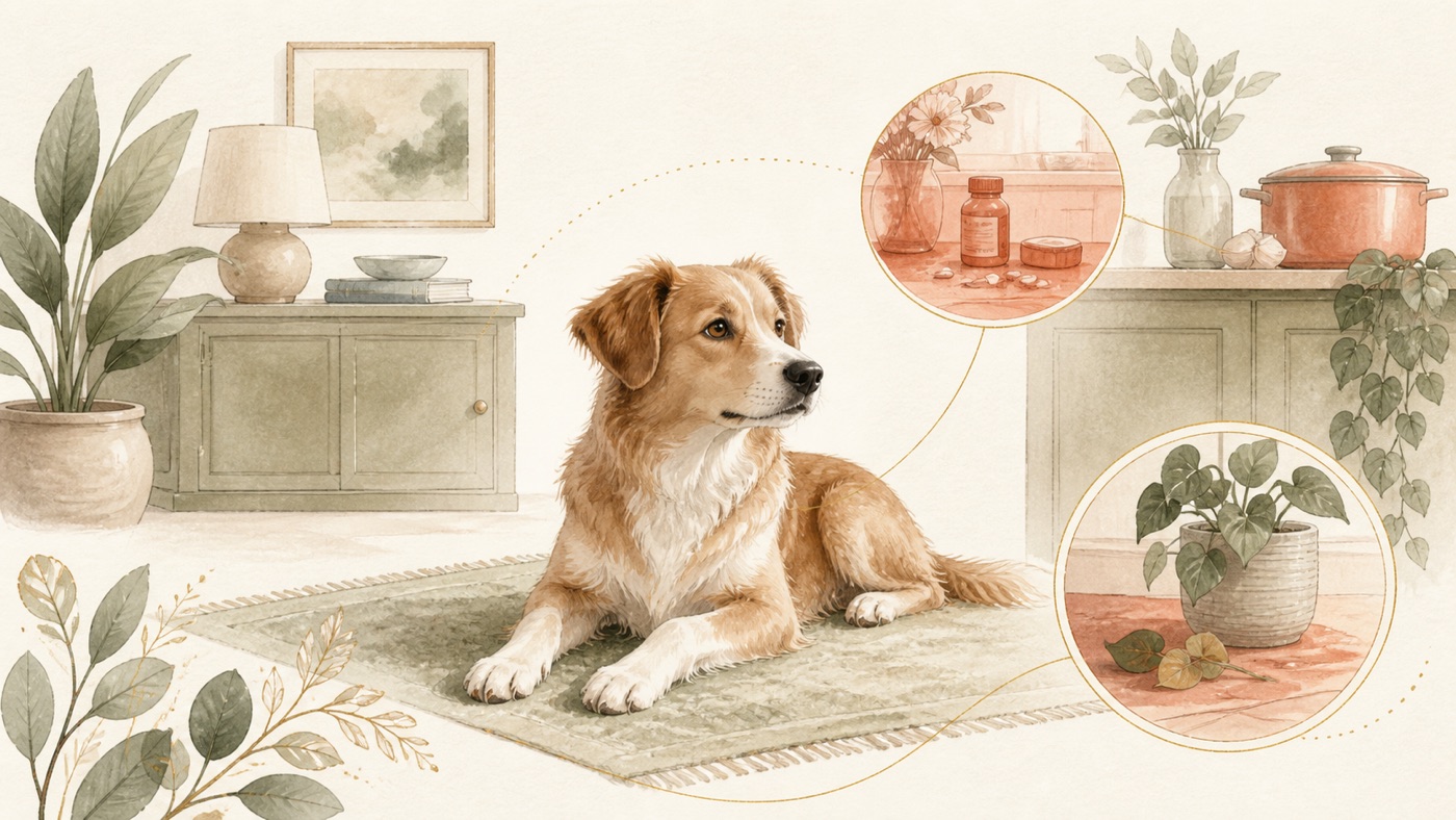 犬｜居家毒物與危險品｜證據鏈