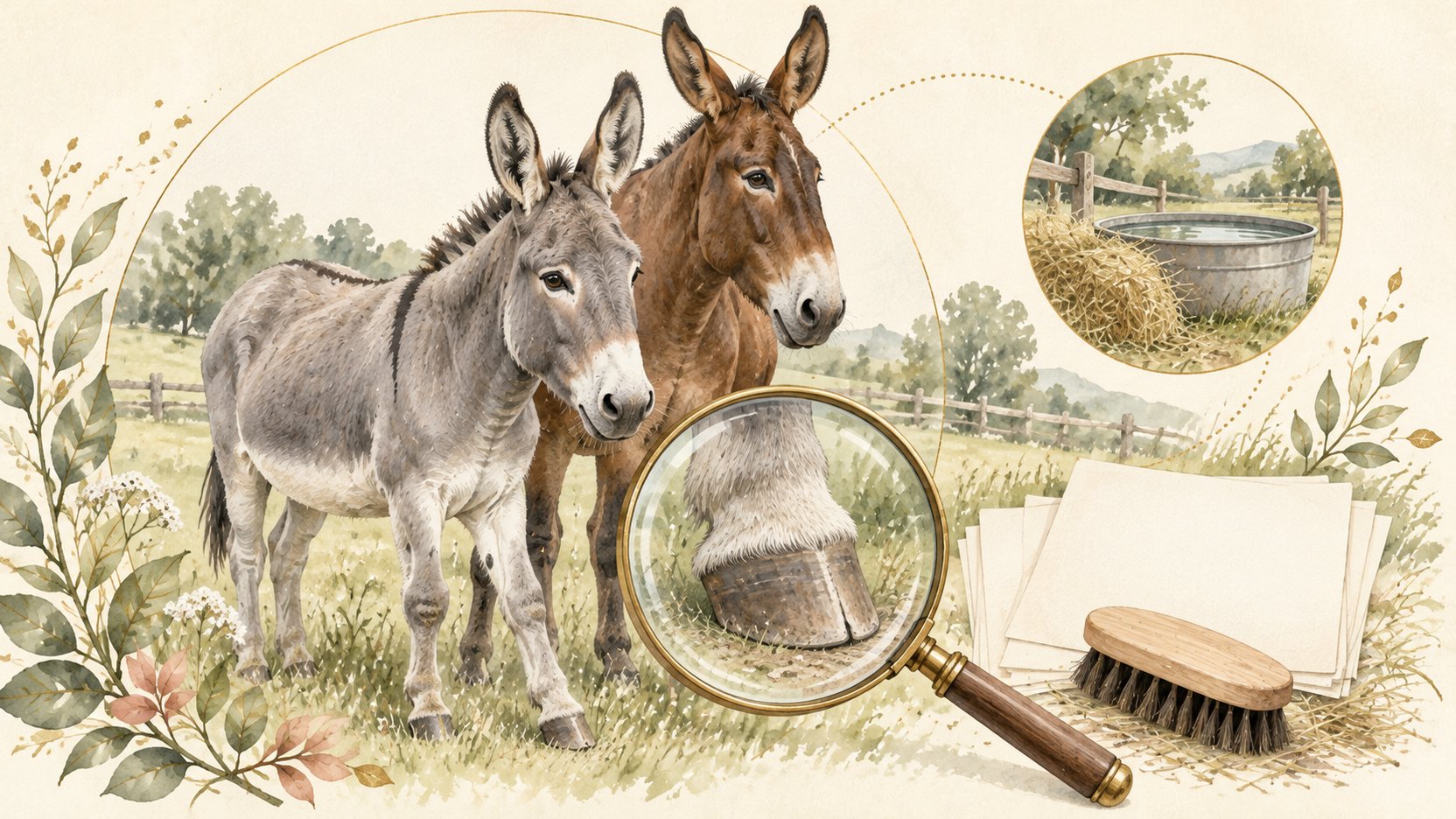 Donkeys and Mules｜Husbandry and Care (diseases covered in a separate article) | Evidence chain