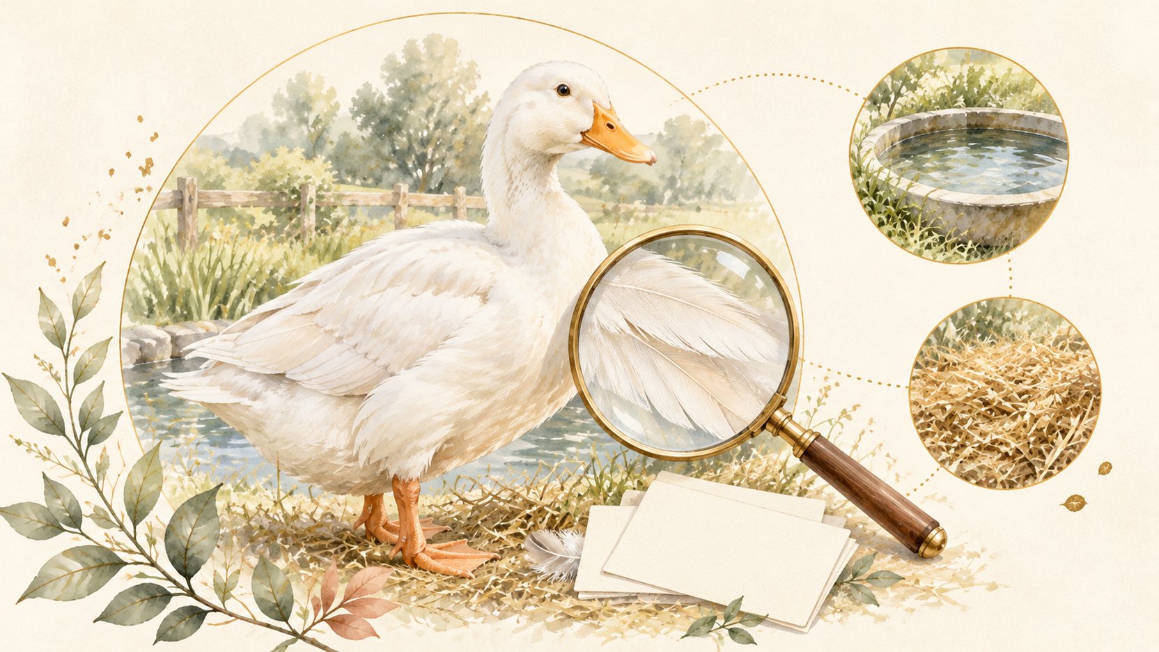 Ducks｜Husbandry and Care (diseases covered in a separate article) | Evidence chain