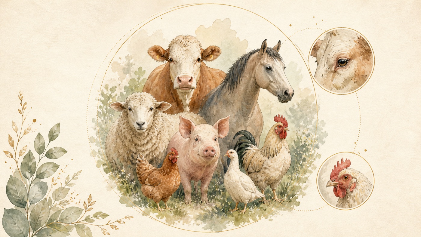 Farm Animals and Horses|Group Overview | Evidence chain