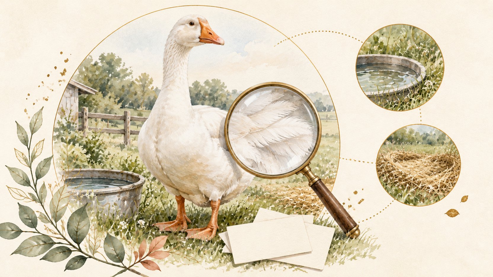 Geese｜Husbandry and Care (diseases covered in a separate article) | Evidence chain