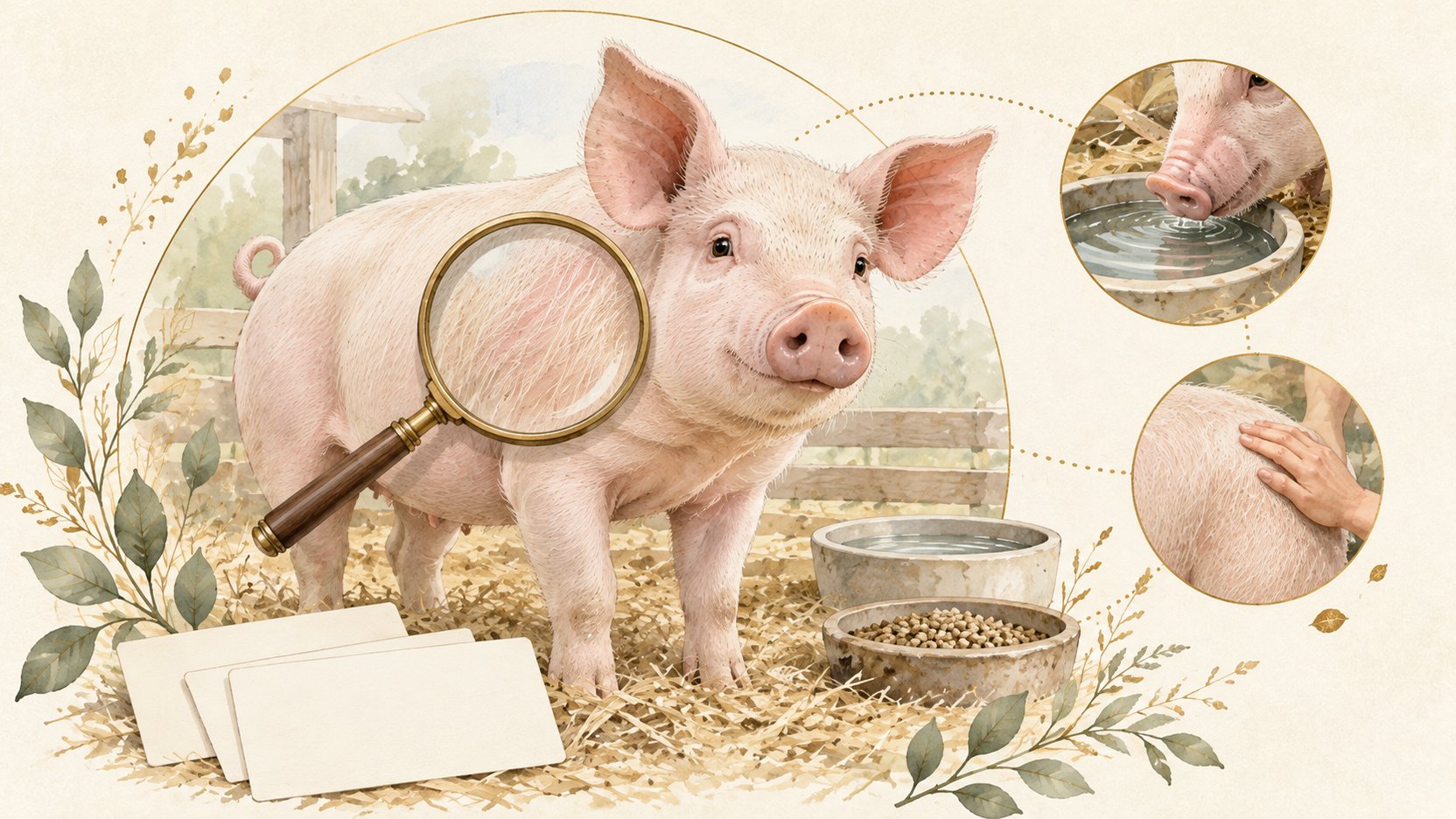 Pigs｜Husbandry and Care (the disease column has its own article) | Evidence chain