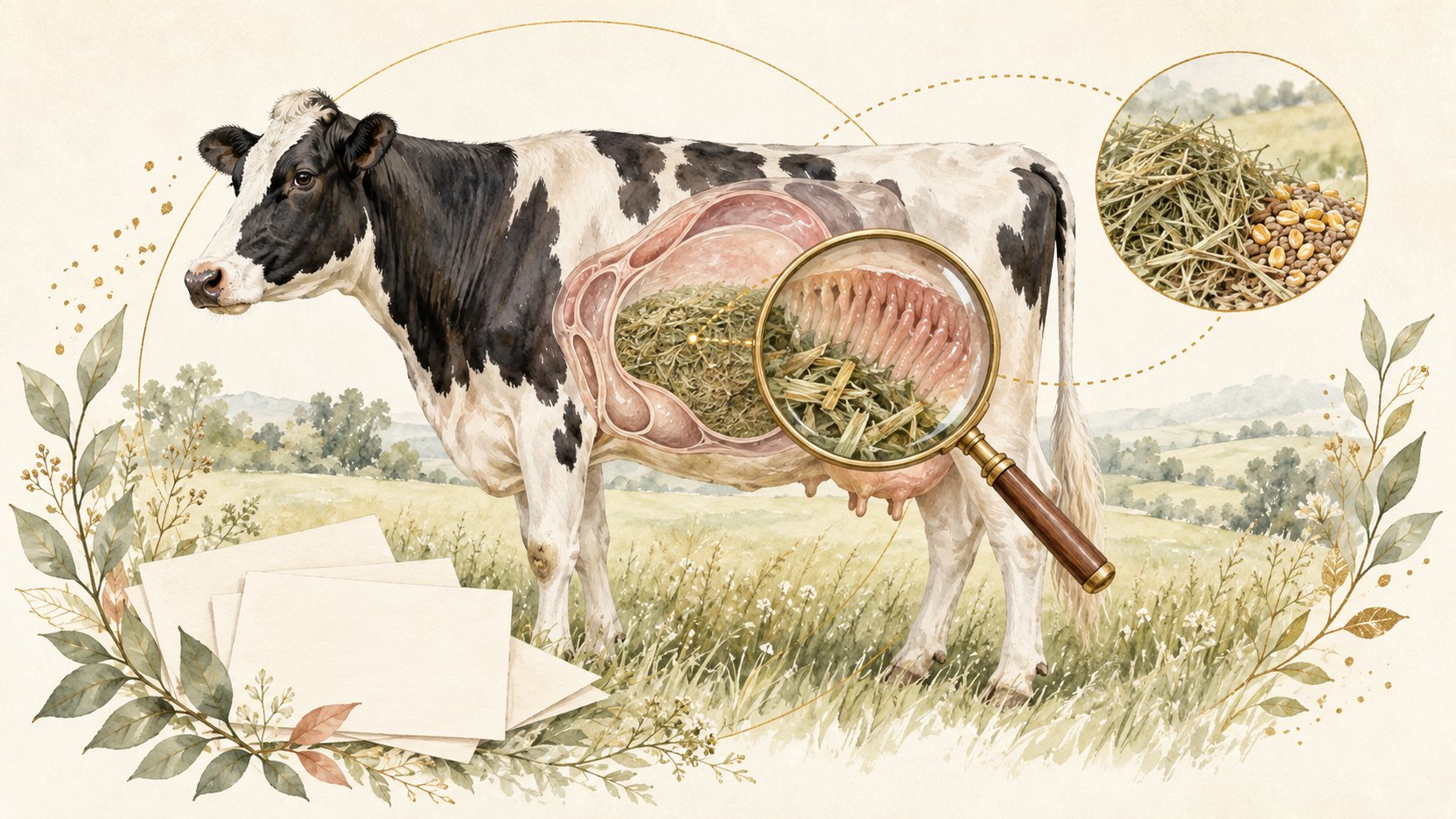 Ruminant Rumen Physiology and Acidosis (cattle／sheep／goats; alpacas are pseudoruminants) | Evidence chain