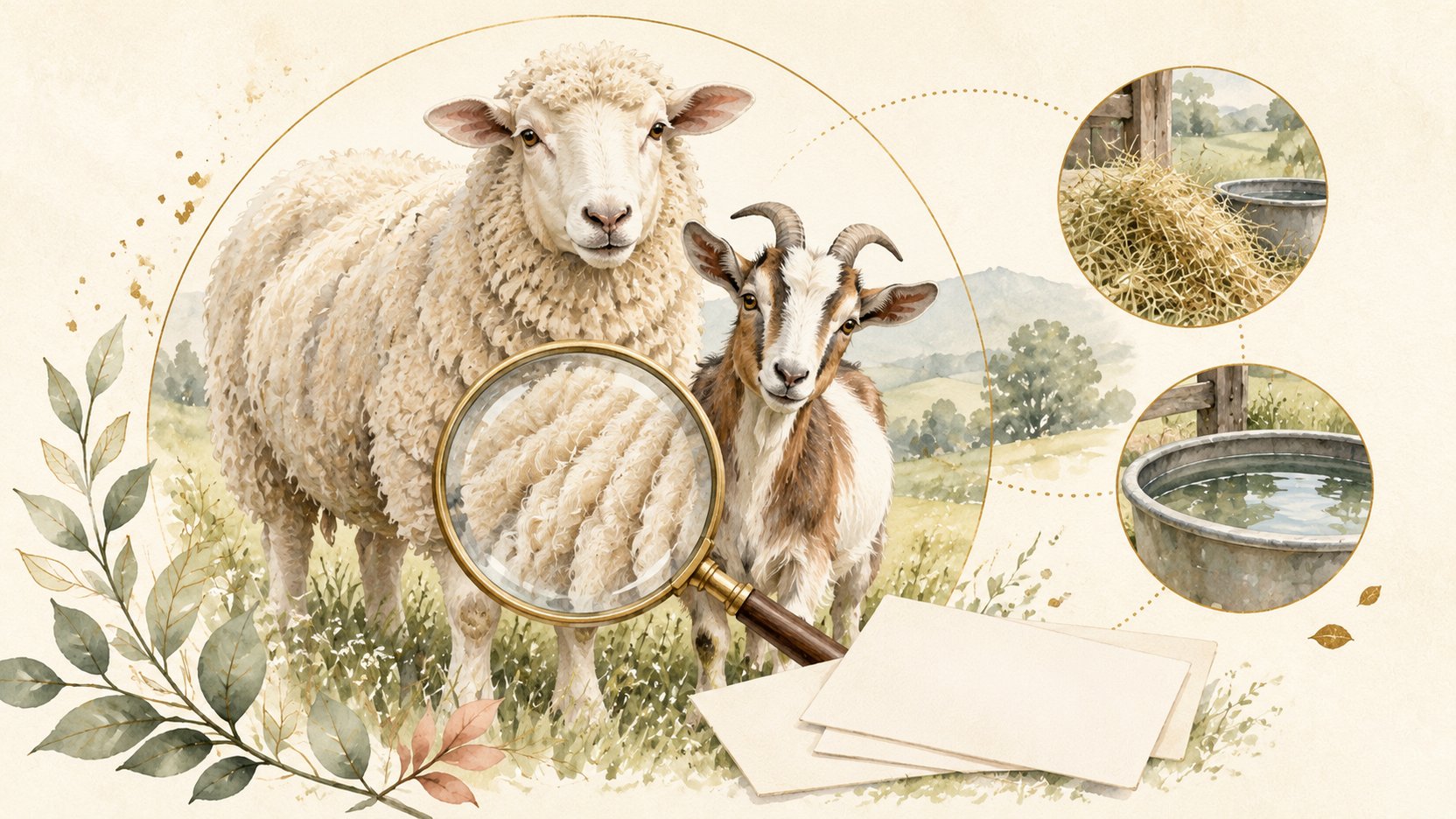 Sheep and Goats｜Husbandry and Care (the disease column has its own article) | Evidence chain
