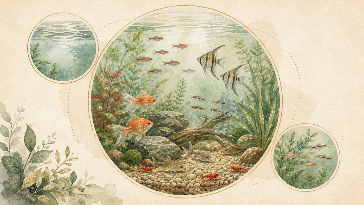 Fish and Aquarium・Invertebrates|🔴 Supplementary Column B: Handling at the Group and Tank Level | Evidence chain
