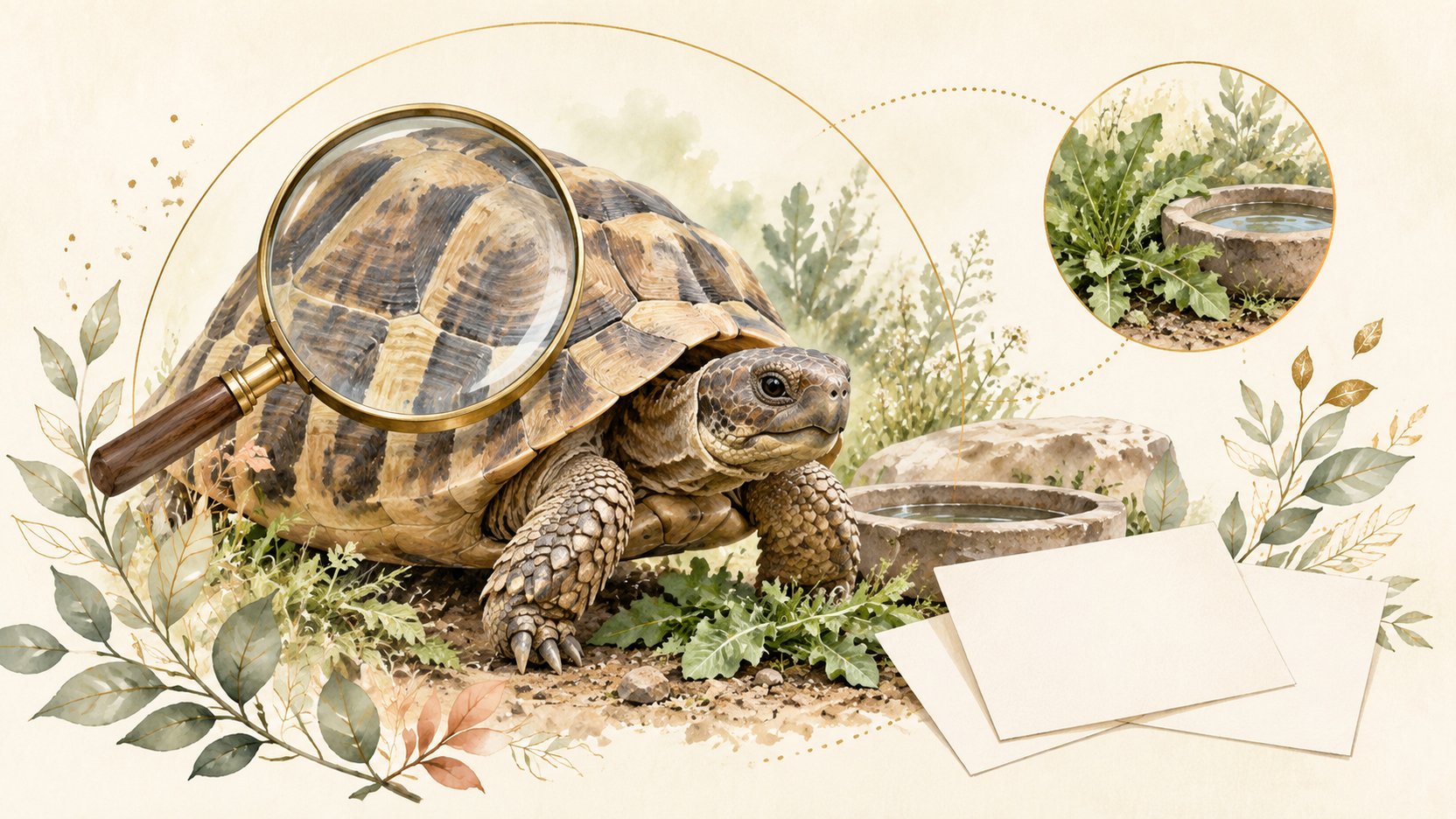 Tortoises｜Husbandry and care (the disease column is covered in a separate article) | Evidence chain