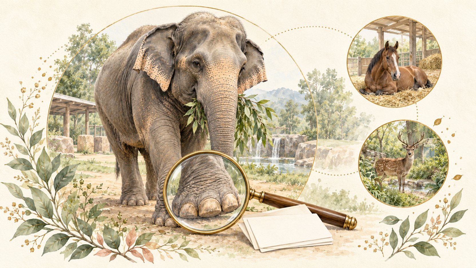 Wildlife, Zoo Animals and Working Animals｜Housing, Welfare and Preventive Medicine | Evidence chain