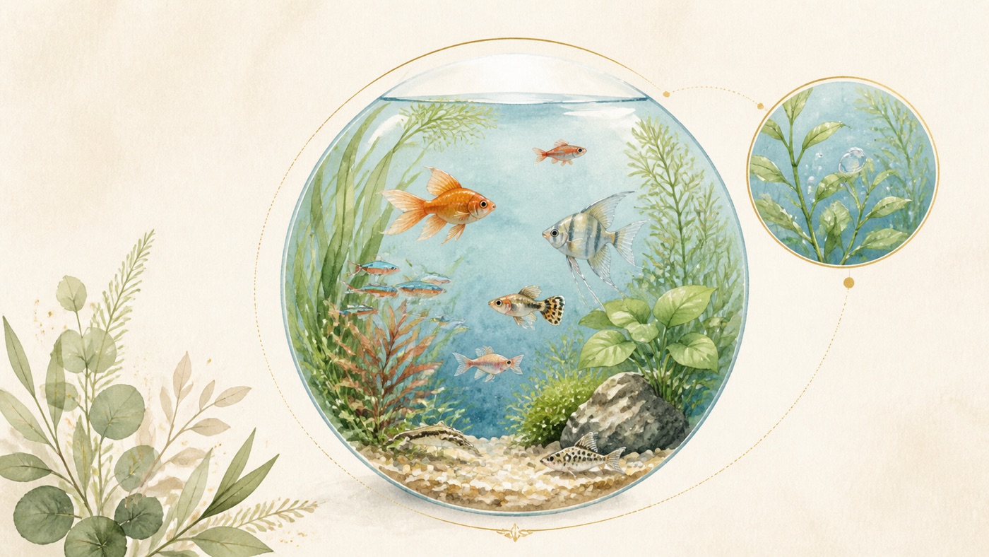 魚類與水族・無脊椎｜T3 觀賞魚與水族 — 12 欄知識樹