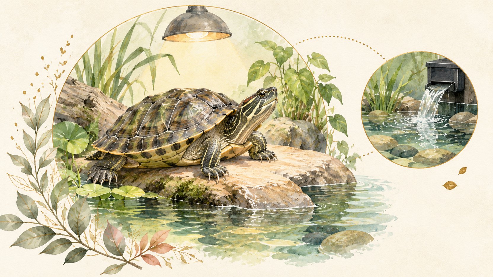 ミズガメ｜飼育とケア（疾患の欄は別記事）