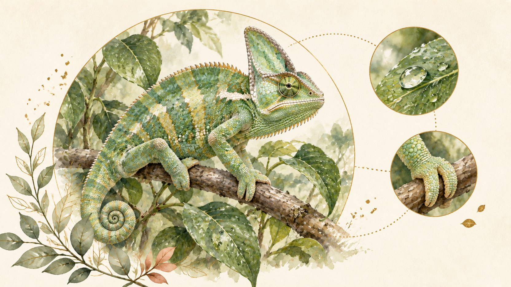Chameleons|Husbandry and care (the disease column is covered in a separate article)