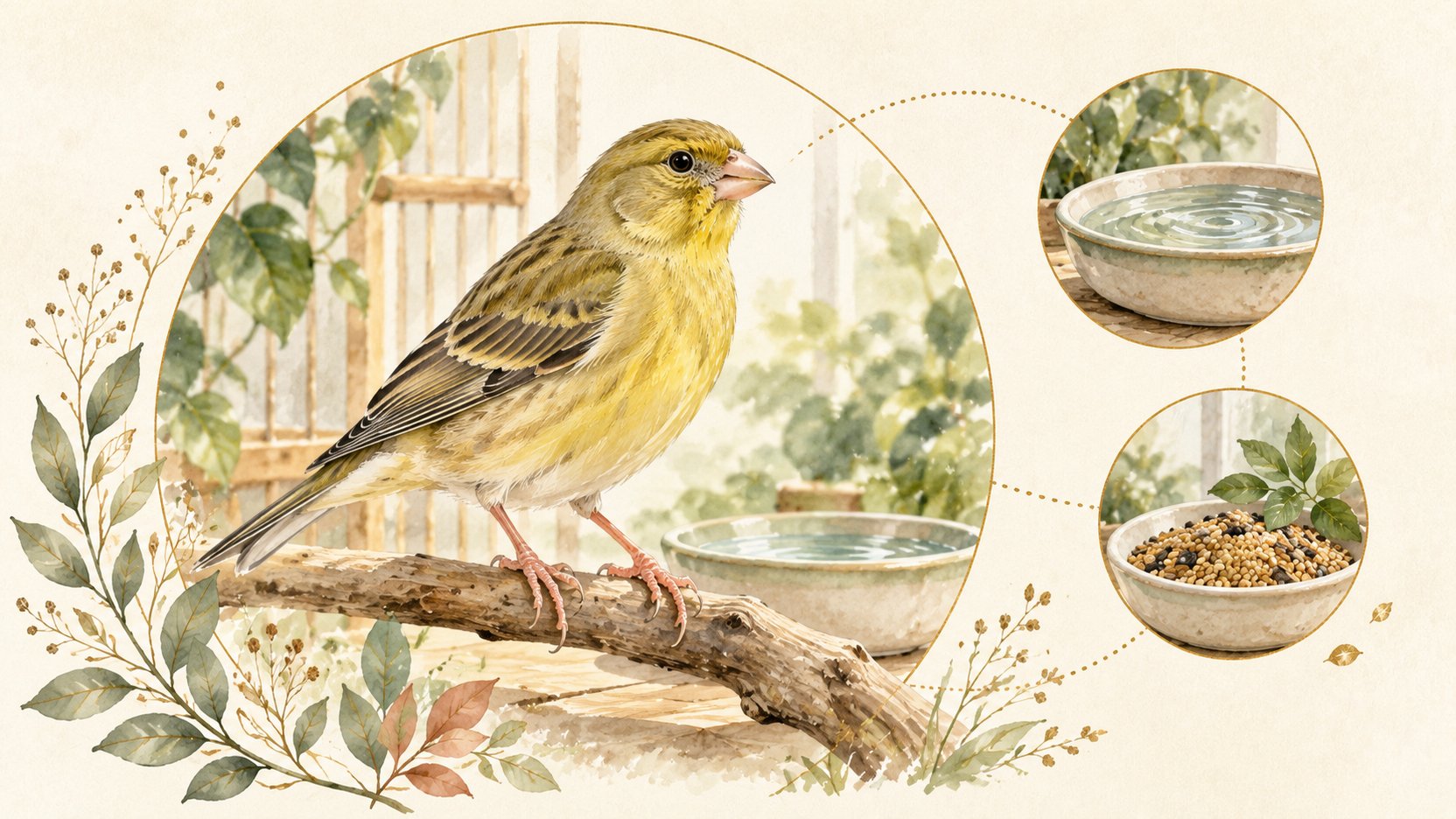 Finches｜Husbandry and Care (disease column covered separately)