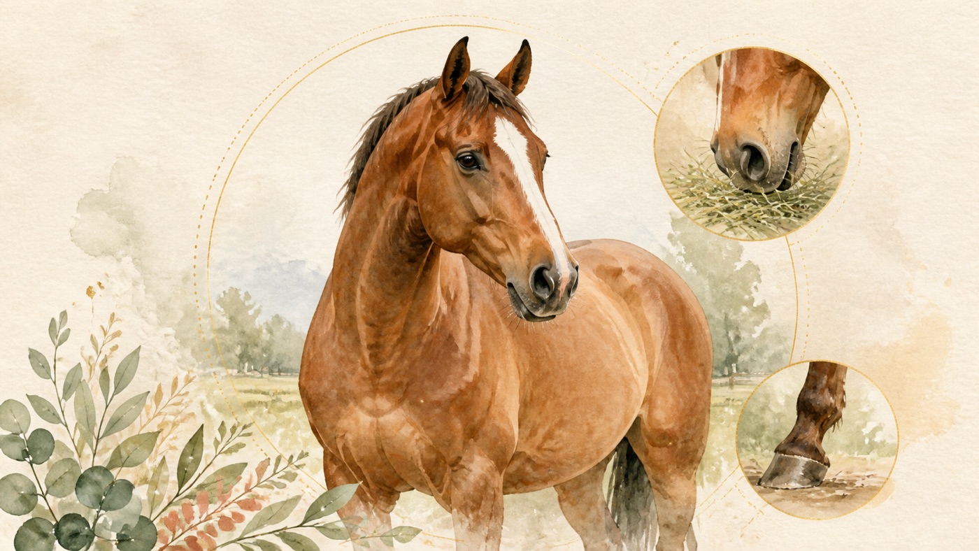 馬｜常見疾病 10 種（病因→症狀→檢查→治療方向→預防）