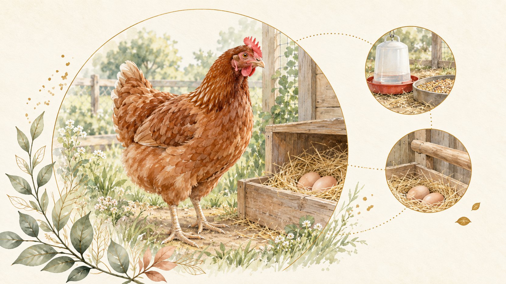 Laying Hens｜Husbandry and Care (disease column covered separately)