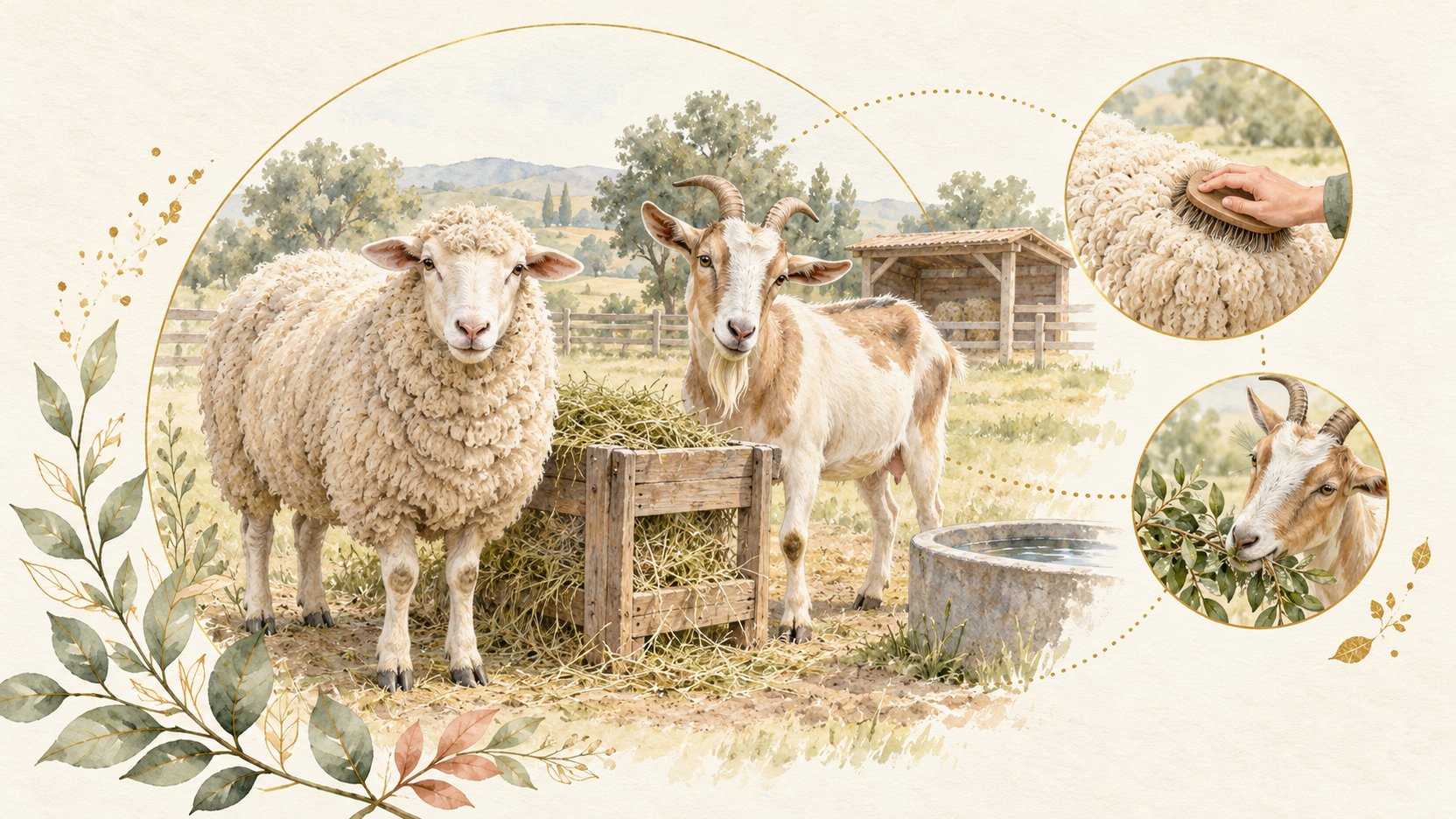 Sheep and Goats｜Husbandry and Care (the disease column has its own article)