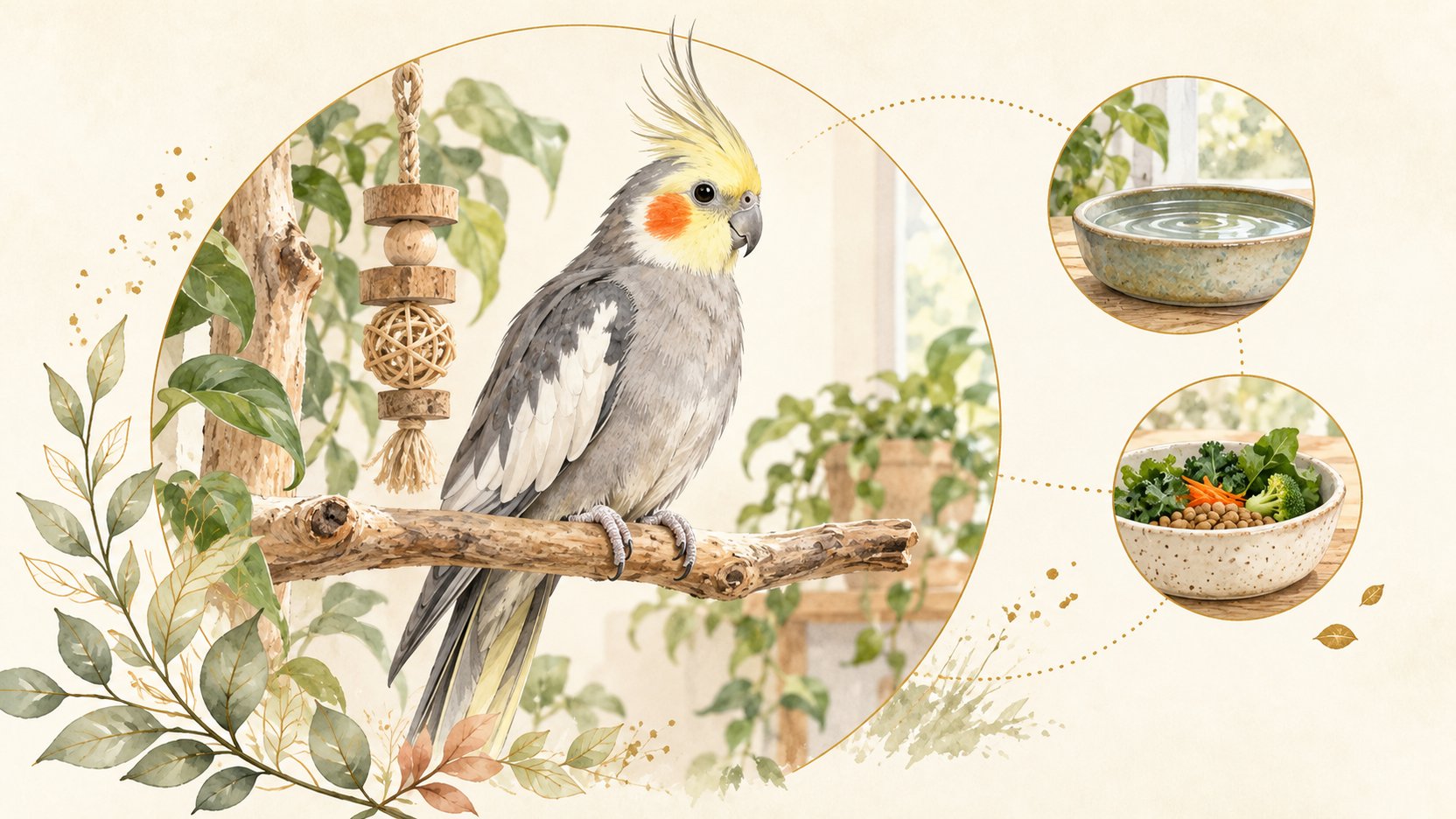 Small and Medium Parrots｜Husbandry and Care (the disease column is covered in a separate article)