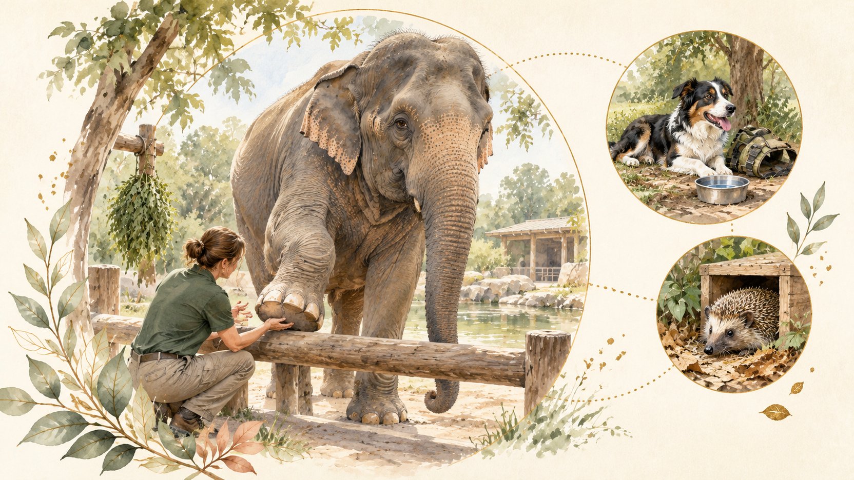 Wildlife, Zoo Animals and Working Animals｜Housing, Welfare, Preventive Medicine and the Deadliest Mistakes People Make